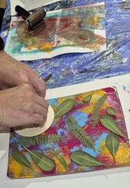 Gelli Printing Workshop: Nature and Botanicals in Depth