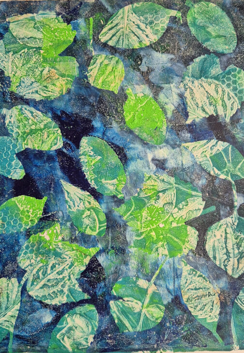 Gelli Printing Workshop: Nature and Botanicals in Depth