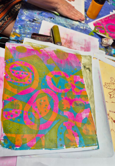 Gelli Printing Workshop: Nature and Patterns
