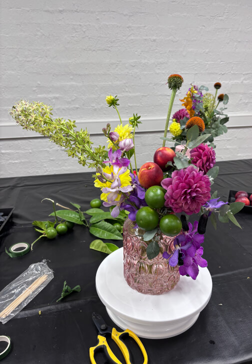 Gentle Growth Floristry Workshop: A Seasonal Evening Journey