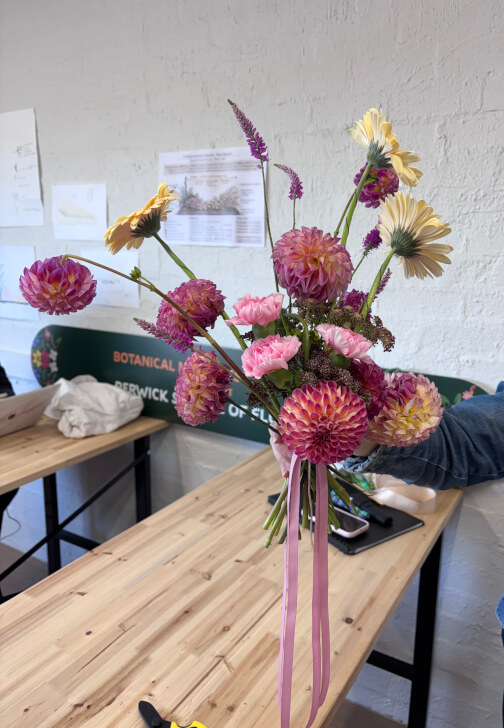 Gentle Growth Floristry Workshop: A Seasonal Evening Journey