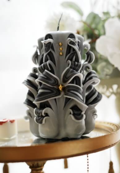 German Vintage Style Carved Candle Making Workshop
