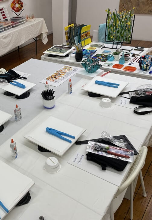 Get Together Group Glass Class for Beginners