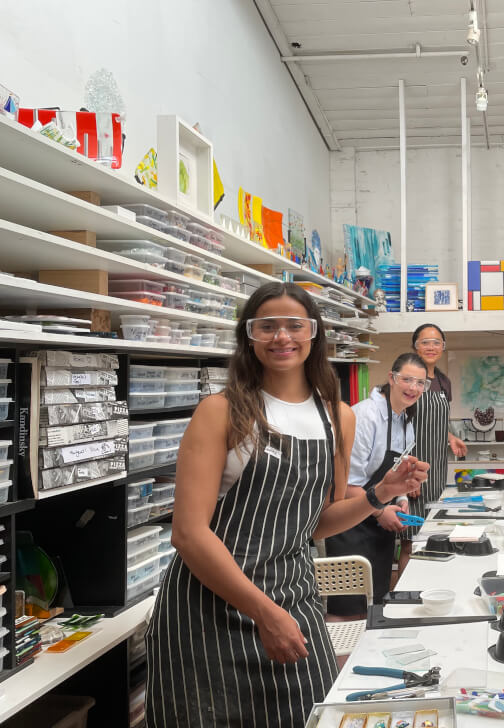 Get Together Group Glass Class for Beginners