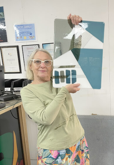 Giant Glass Fruit Platter Workshop