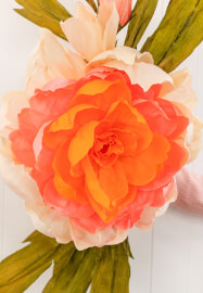 Giant Hanging Wallflower Workshop with Wine and Cheese