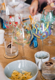 Gin Glass Paint and Sip Workshop