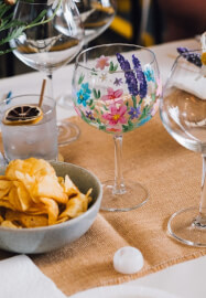 Gin Glass Paint and Sip Workshop