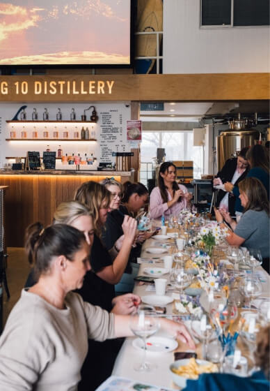 Gin Glass Paint and Sip Workshop