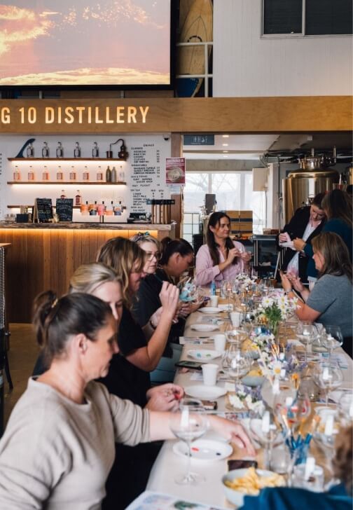 Gin Glass Paint and Sip Workshop