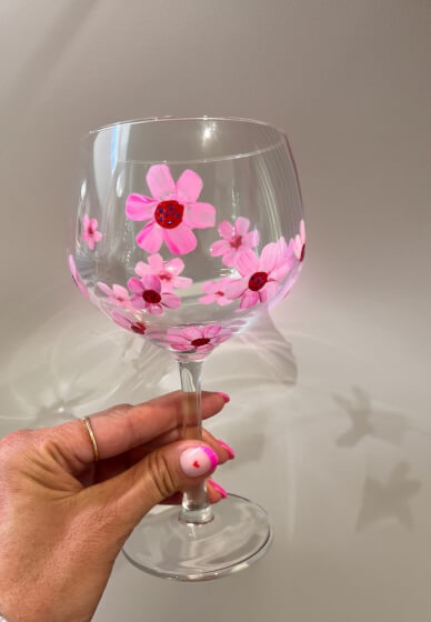 Gin Glass Paint and Sip Workshop