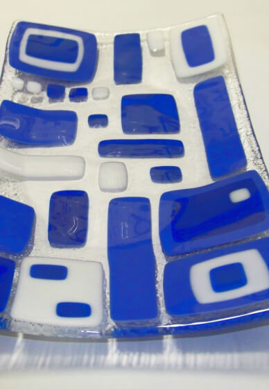 Glass Art Class: Elongated Japanese Platter