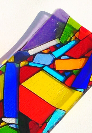 Glass Art Class: Elongated Japanese Platter