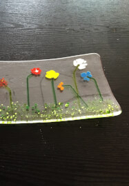 Glass Art Class: Elongated Japanese Platter