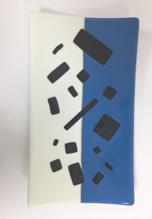 Glass Art Class: Elongated Japanese Platter