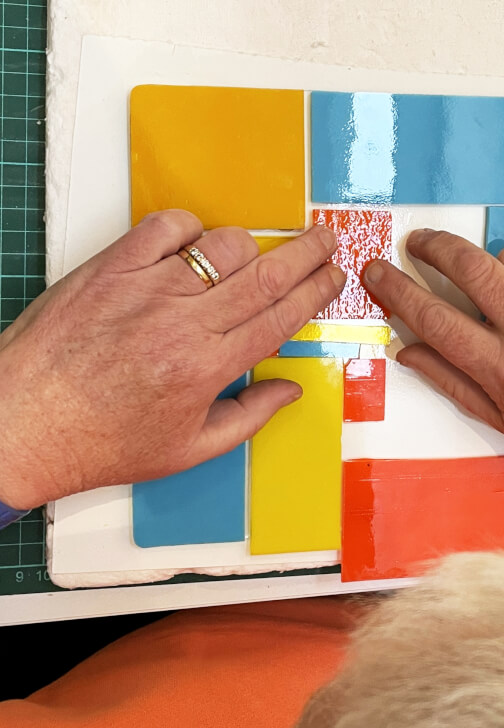 Glass Art Class: Elongated Japanese Platter