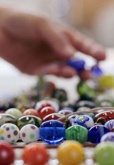 Glass Beaded Jewellery Workshop for Beginners