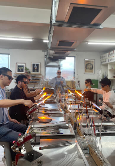 Glass Blowing Class: Christmas Ornaments