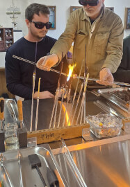 Glass Blowing Class for Intermediate / Advanced: Taster