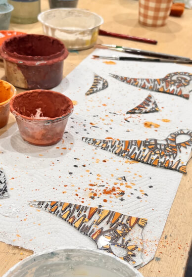 Glass Cats Painting Workshop