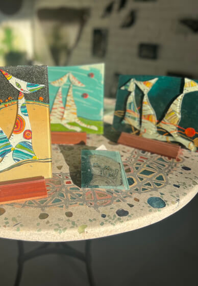 Glass Cats Painting Workshop