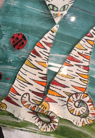 Glass Cats Painting Workshop