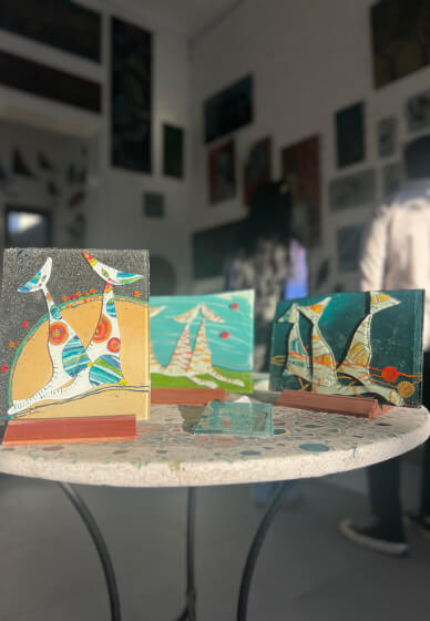 Glass Cats Painting Workshop