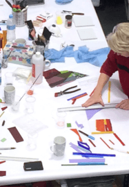 Glass Christmas Wreath Workshop