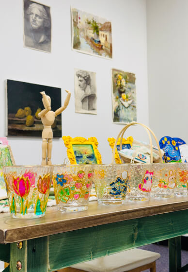 Glass Cup Painting Workshop