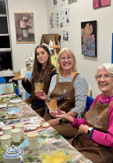Glass Cup Painting Workshop