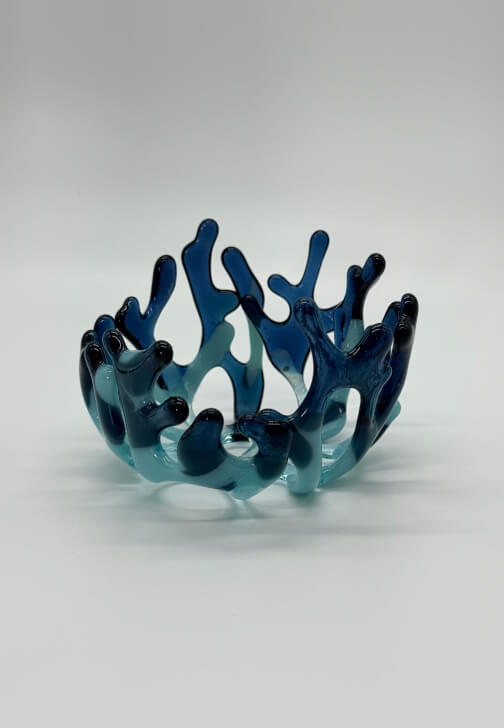 Glass Fused Coral Bowl Workshop