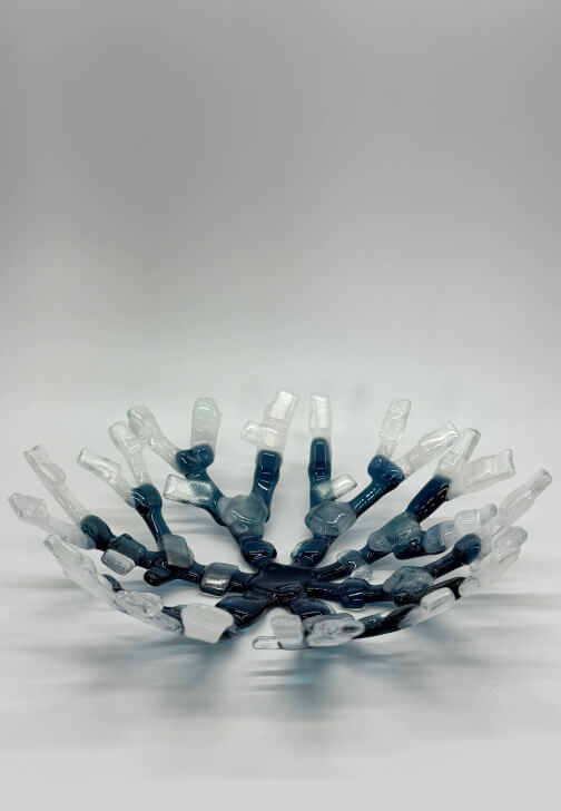 Glass Fused Coral Bowl Workshop