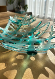 Glass Fused Coral Bowl Workshop