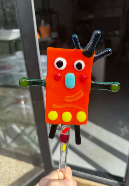 Glass Fusing Workshop: Flower Pot Decorations