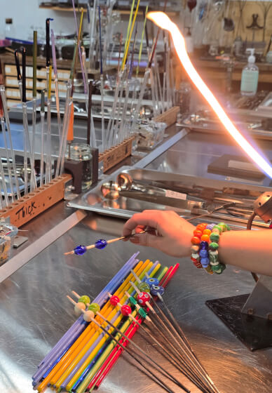 Glass Jewellery Class: Bead-Making