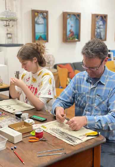 Glass Jewellery Class: Bead-Making