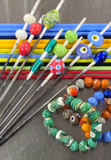 Glass Jewellery Class: Bead-Making