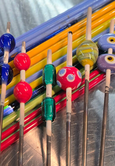 Glass Jewellery Class: Bead-Making