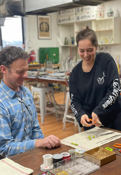 Glass Jewellery Class: Bead-Making