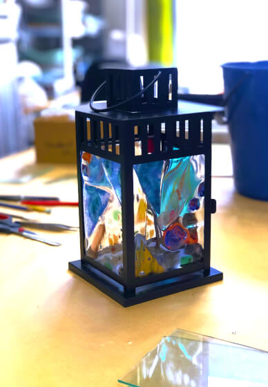 Glass Lantern Making Class