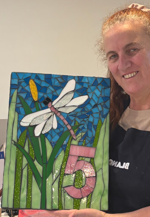 Glass Mosaic Wall Hanging Course