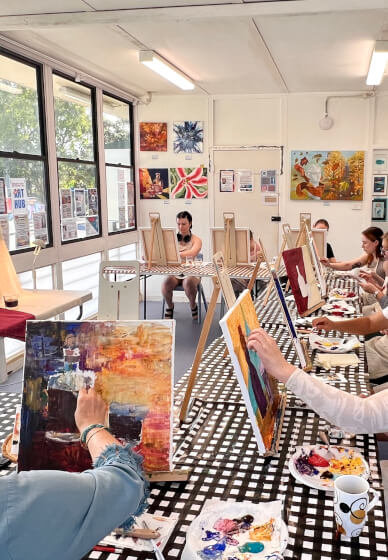 Glass of Brandy. Father's Day Painting Workshop