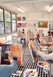 Glass of Brandy. Father's Day Painting Workshop