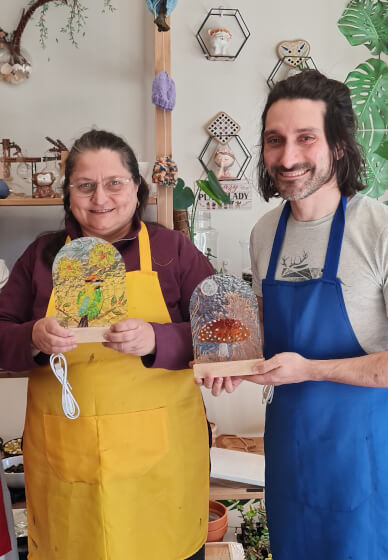 Glass Painting Workshop for Beginners