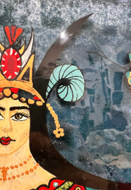 Glass Painting Workshop “Shahmaran, the Serpent Queen