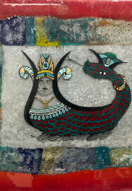 Glass Painting Workshop “Shahmaran, the Serpent Queen