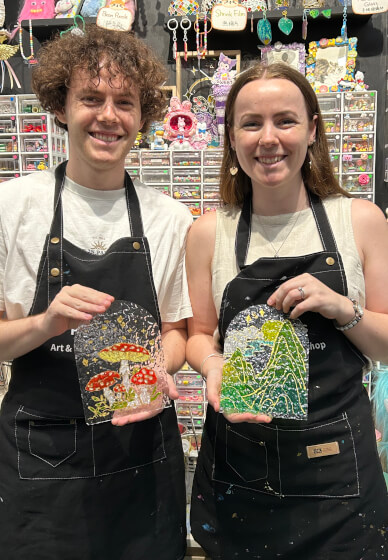 Glass Painting Workshop: Personalised Night Light