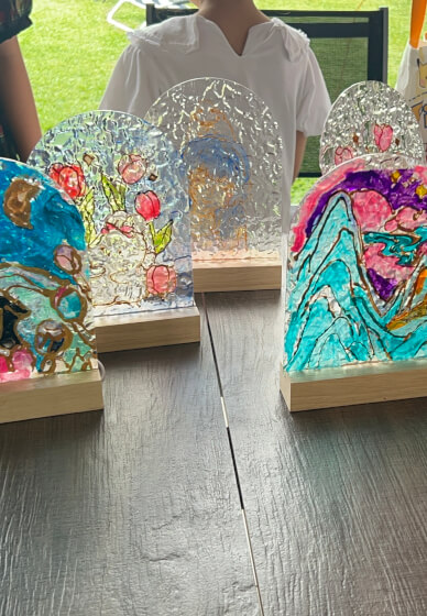 Glass Painting Workshop: Personalised Night Light