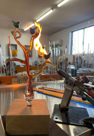 Glass Sculpting Class: Birds in a Tree