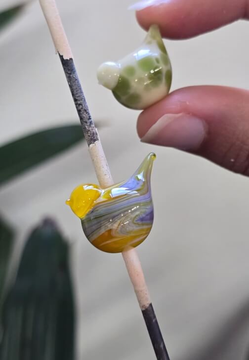 Glass Sculpting Class: Birds in a Tree